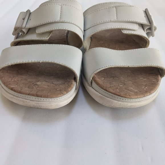Clarks Women's White Step June Tide Sandal Size 8 - Picture 2 of 7